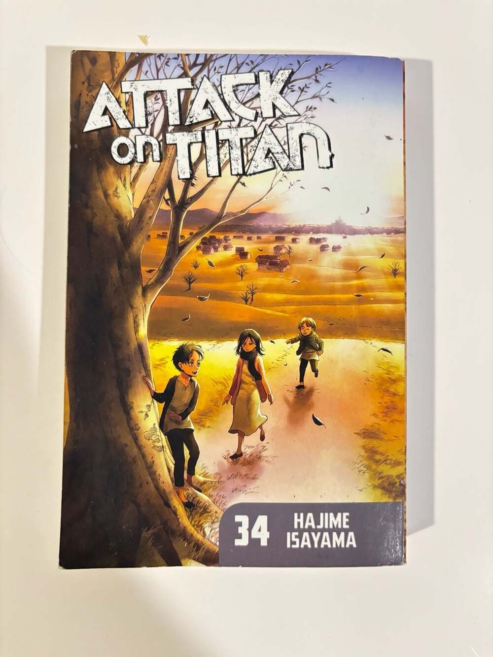 Attack on Titan Vol. 34 Manga by Hajime Isayama